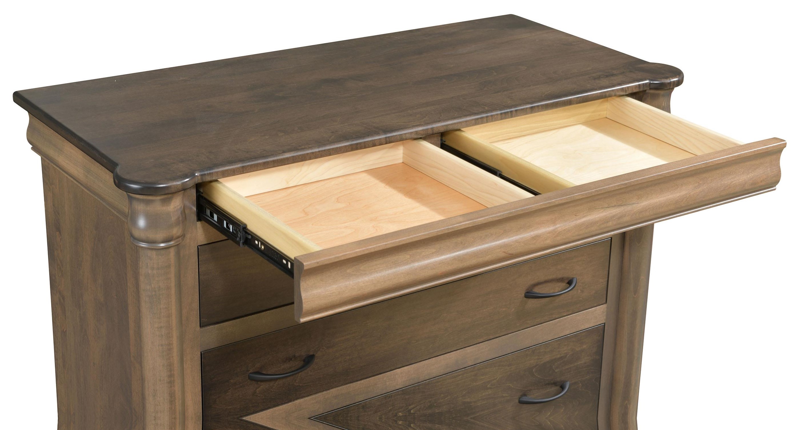 Meadow Wood Highland Ridge WAYHLRCDJD 6 Drawer Chest with Jewelry